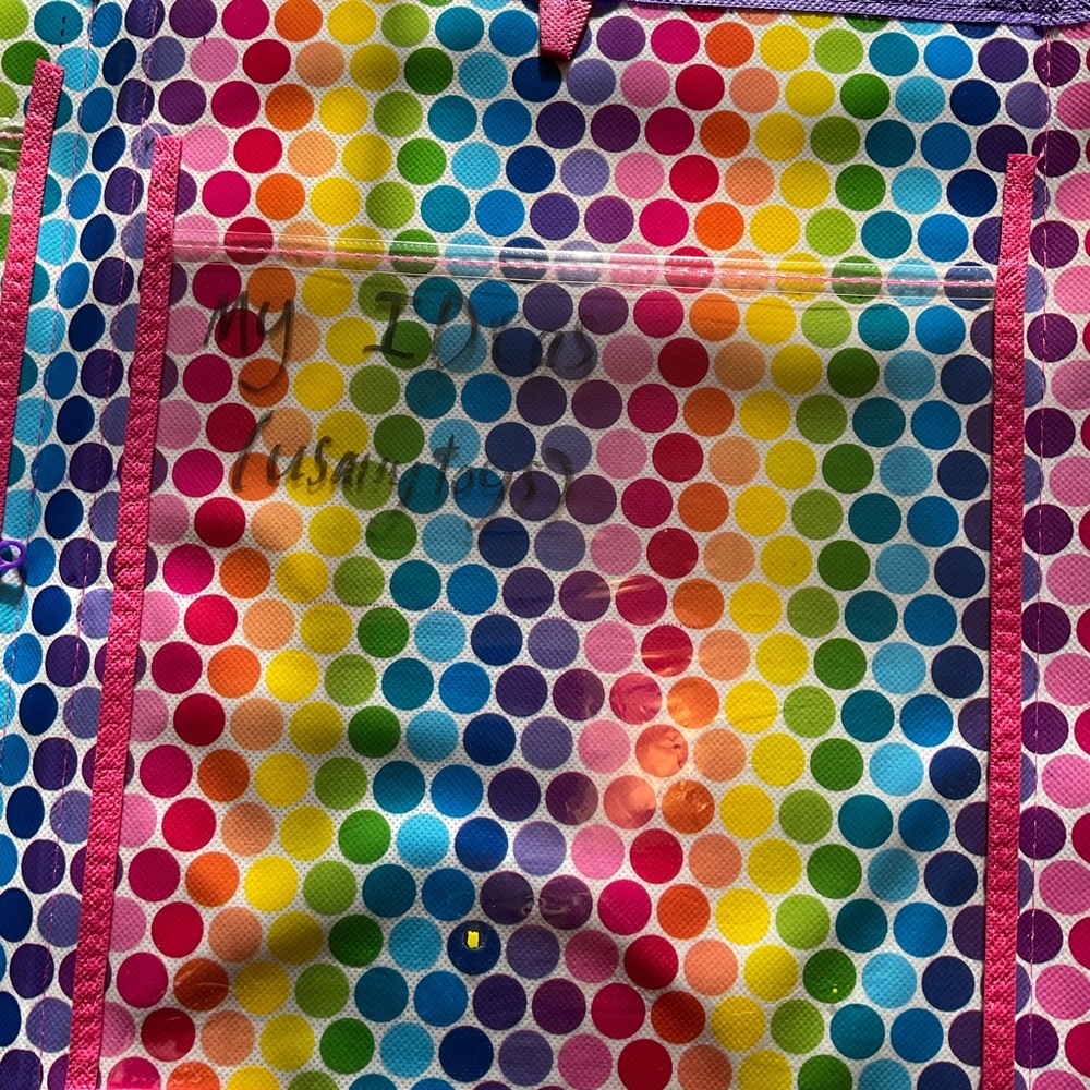 Lisa Frank 3 compartment folder with velcro closure and handles - Picture 8 of 8